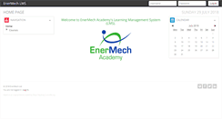 Desktop Screenshot of lms.enermech.com