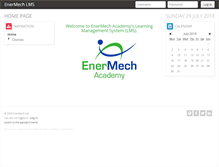 Tablet Screenshot of lms.enermech.com