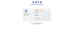 Desktop Screenshot of cats.enermech.com